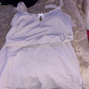Lululemon Gray Sleeveless Top